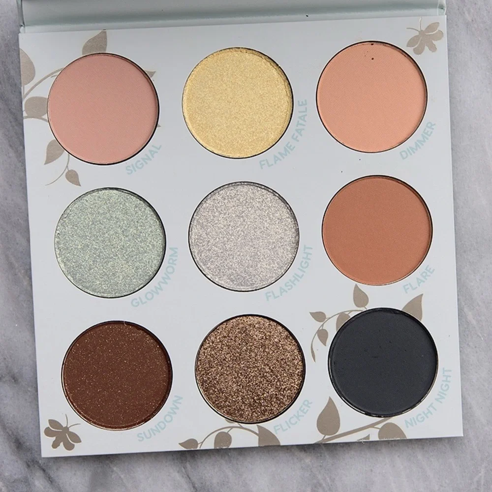 Colourpop Glow Getter 9 Pan Pressed Eyeshadow Powder Palette New in Box